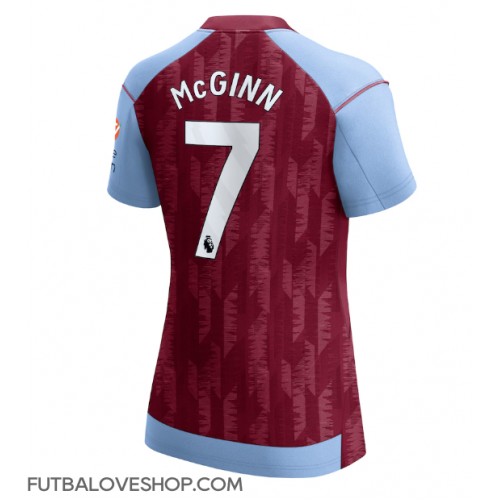 Dres Aston Villa John McGinn #7 Domáci pre Ženy 2023-24 Krátky Rukáv